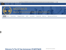 Tablet Screenshot of mostimun.org